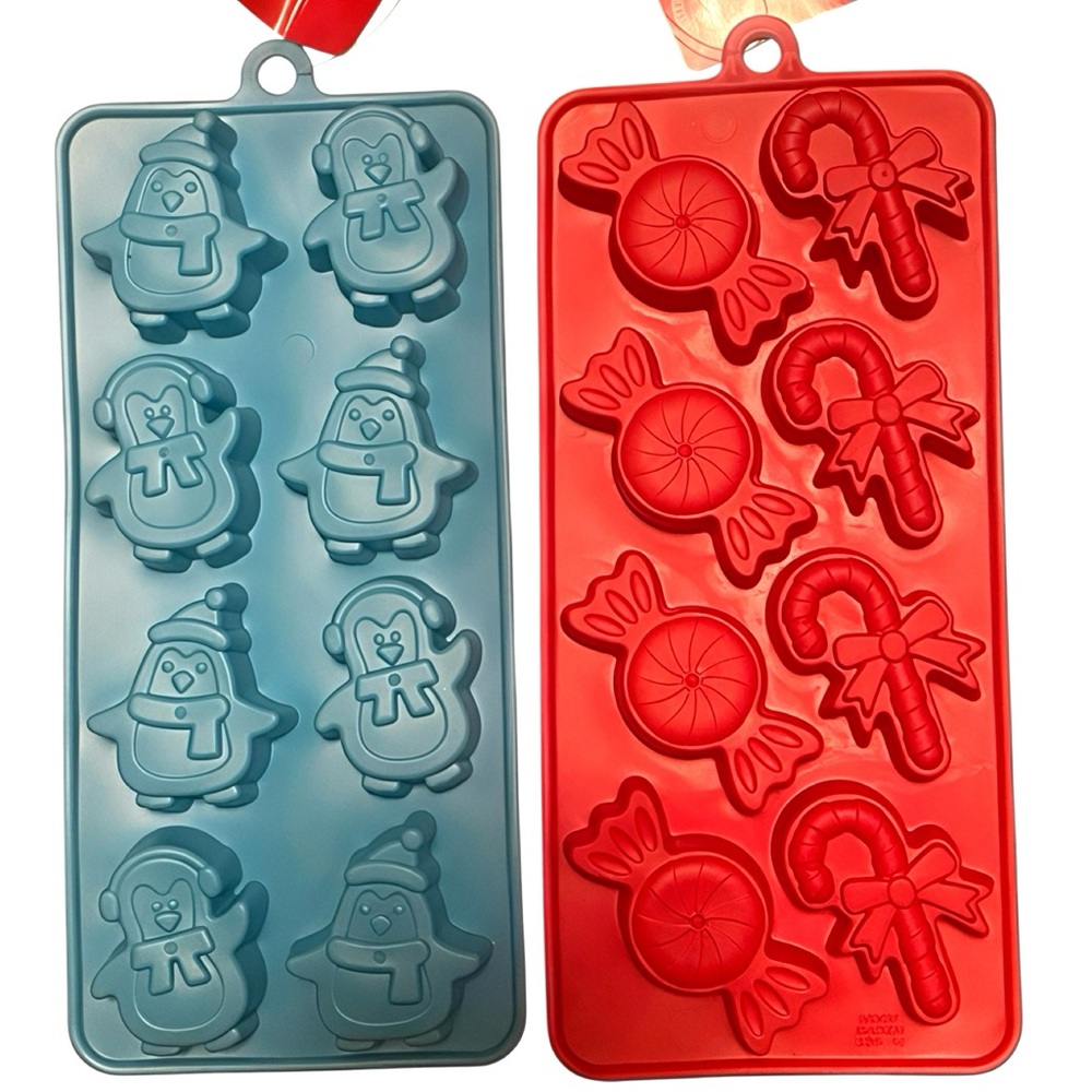 Holiday Ice Cube Tray 2-Pack